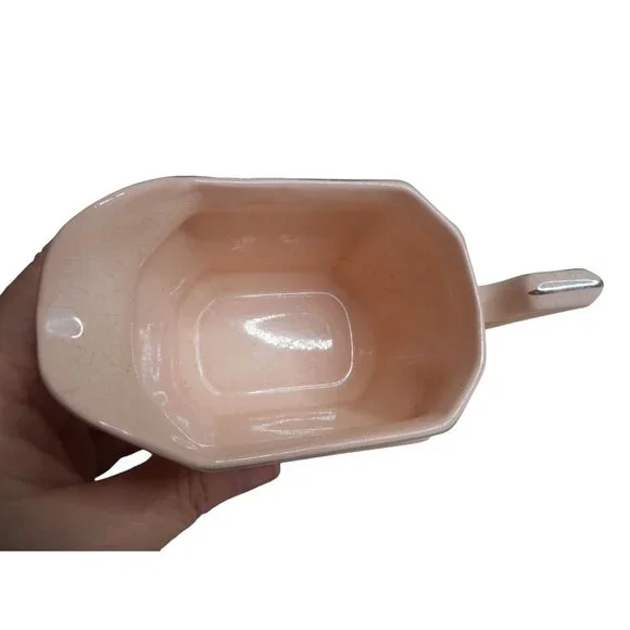 Alice Annglow 1931 Vtg Shabby Cottage Chic rose floral Creamer & Sugar Bowl - Picture 8 of 12